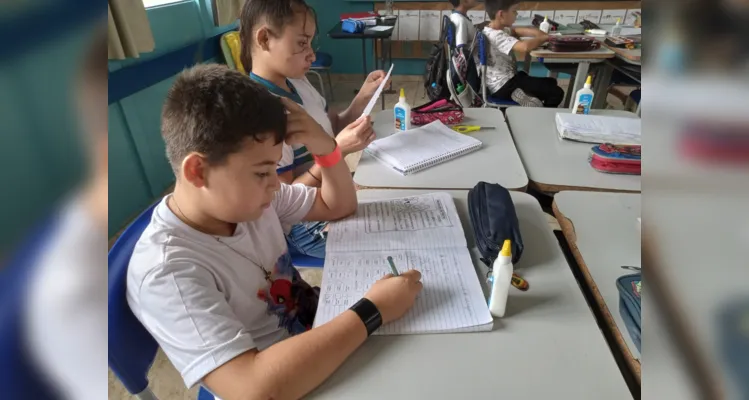 Trabalho contou com diversos pontos em sala de aula, ampliando ainda mais possibilidades dos educandos