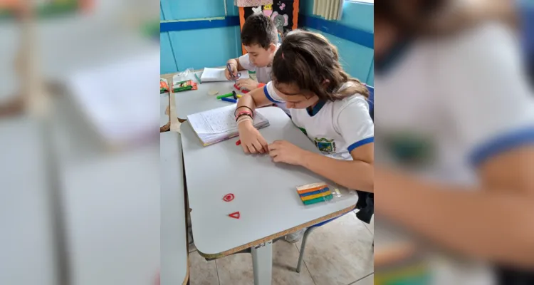 Trabalho contou com diversos pontos em sala de aula, ampliando ainda mais possibilidades dos educandos