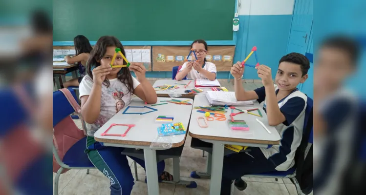 Trabalho contou com diversos pontos em sala de aula, ampliando ainda mais possibilidades dos educandos