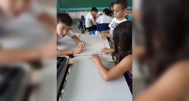 Trabalho contou com diversos pontos em sala de aula, ampliando ainda mais possibilidades dos educandos