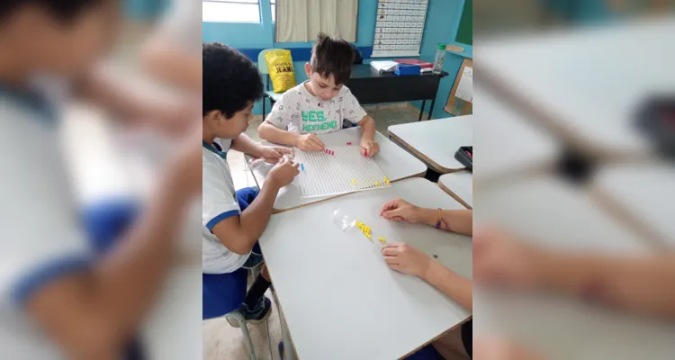 Trabalho contou com diversos pontos em sala de aula, ampliando ainda mais possibilidades dos educandos