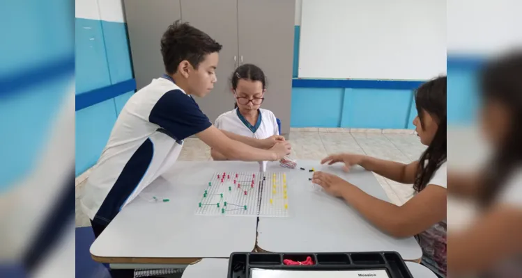 Trabalho contou com diversos pontos em sala de aula, ampliando ainda mais possibilidades dos educandos