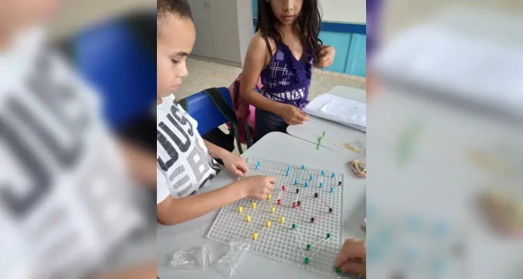 Trabalho contou com diversos pontos em sala de aula, ampliando ainda mais possibilidades dos educandos