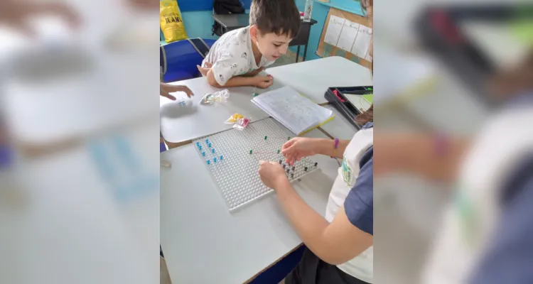 Trabalho contou com diversos pontos em sala de aula, ampliando ainda mais possibilidades dos educandos