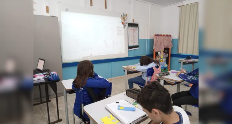 Trabalho contou com diversos pontos em sala de aula, ampliando ainda mais possibilidades dos educandos