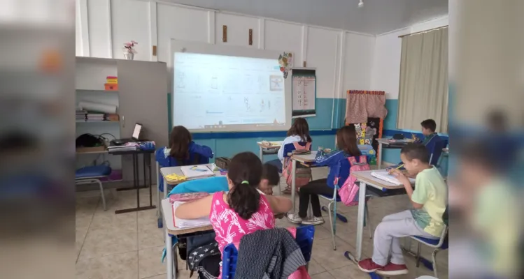 Trabalho contou com diversos pontos em sala de aula, ampliando ainda mais possibilidades dos educandos