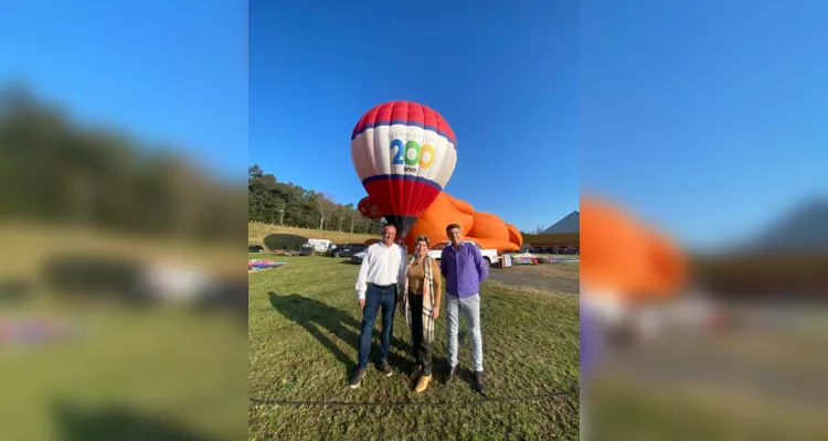 O evento prevê a realização de três voos diários