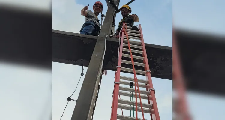 A mão-de-obra ficou por conta de Portela e Bruno