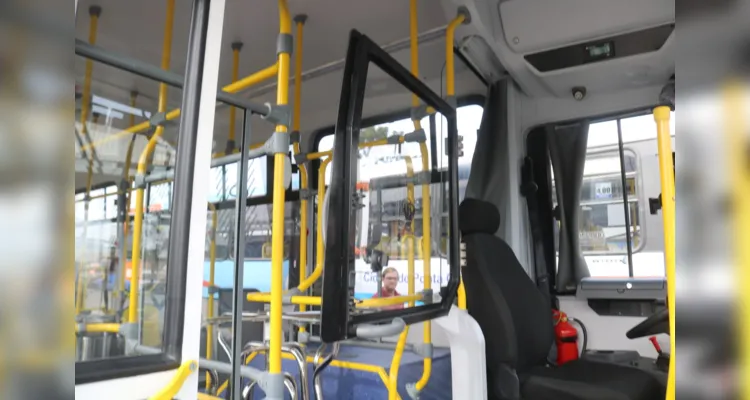 Confira fotos do ônibus elétrico que estará em testes em PG