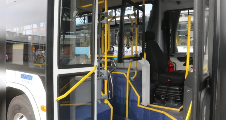 Confira fotos do ônibus elétrico que estará em testes em PG