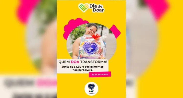 Em Ponta Grossa/PR, o Centro Comunitário de Assistência Social da LBV está localizado na Av. Visconde de Mauá, 750