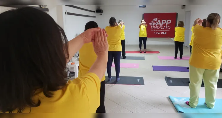 A turma, composta por aposentados e pessoas em busca de bem-estar, tem dado um retorno positivo