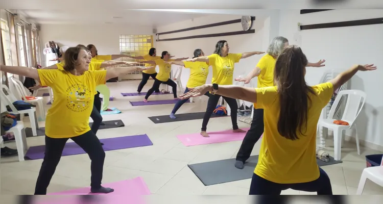 A turma, composta por aposentados e pessoas em busca de bem-estar, tem dado um retorno positivo