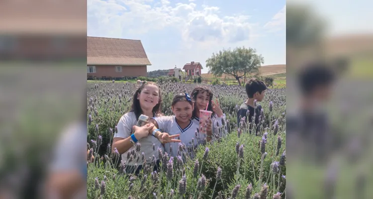 Registros mostram beleza do local e entusiasmo dos educandos com a saída a campo