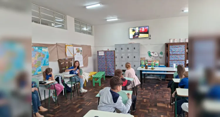 Interação, estudo e muita gratidão marcaram o trabalho em sala de aula