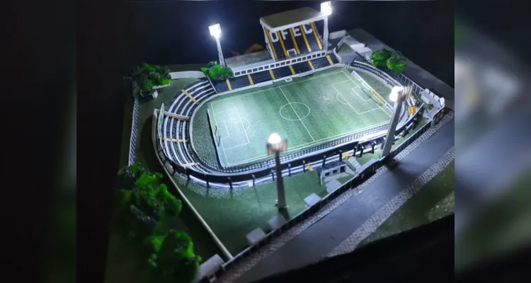 Estádio é reproduzido nos mínimos detalhes