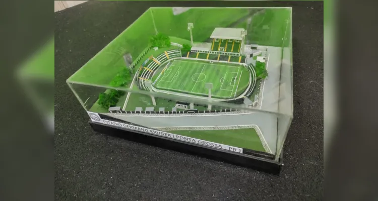 Estádio é reproduzido nos mínimos detalhes