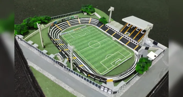 Estádio é reproduzido nos mínimos detalhes