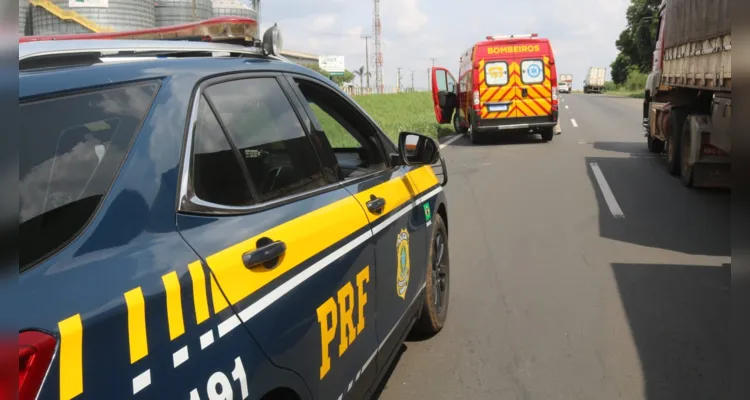 Agentes da Polícia Rodoviária Federal (PRF) também estiveram na ocorrência.