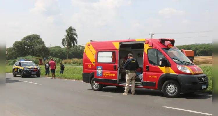 Vítima foi atendida pelo Siate, dos Bombeiros e encaminhada à UPA.