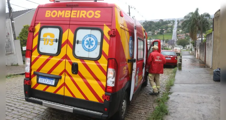 Equipe do Siate foi acionada para realizar o atendimento.