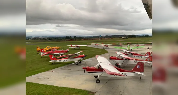 Aeroporto de PG realiza exposição de aviões neste fim de semana