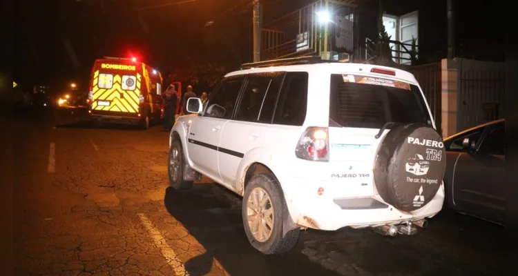 Homem é atropelado na ‘Vila Ana Rita’ em Ponta Grossa