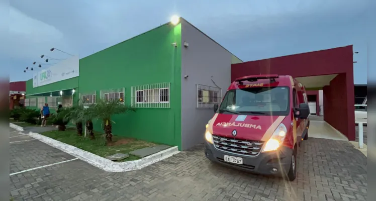 Equipe do Siate, dos Bombeiros, foi acionada para a ocorrência.