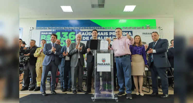 Governo do Paraná anuncia investimento superior a R$ 400 milhões na Saúde