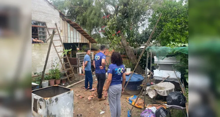 As famílias que tiveram os imóveis danificados, impossibilitando sua permanência no local, foram encaminhadas ao programa Lar Acolhedor