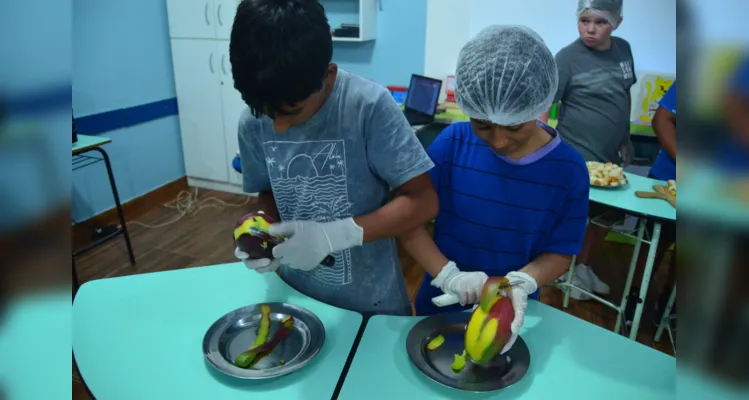 Educandos puderam aprender na prática nos métodos que evitam desperdício de insumos alimentares