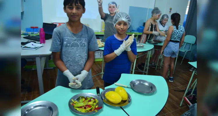 Educandos puderam aprender na prática nos métodos que evitam desperdício de insumos alimentares