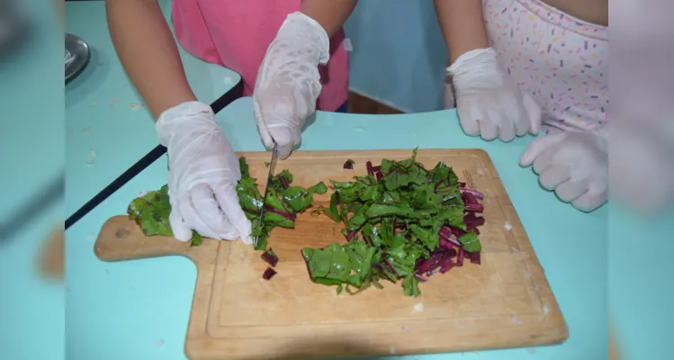 Educandos puderam aprender na prática nos métodos que evitam desperdício de insumos alimentares