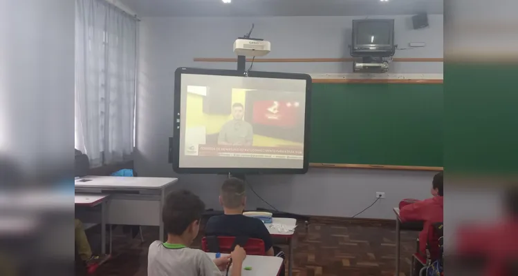 Professora destaca que momentos vividos em sala de aula durante trabalho serão marcantes para a vida dos estudantes