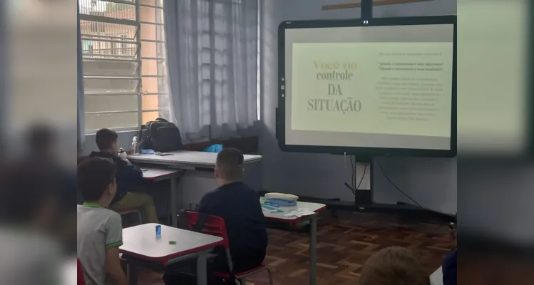 Professora destaca que momentos vividos em sala de aula durante trabalho serão marcantes para a vida dos estudantes