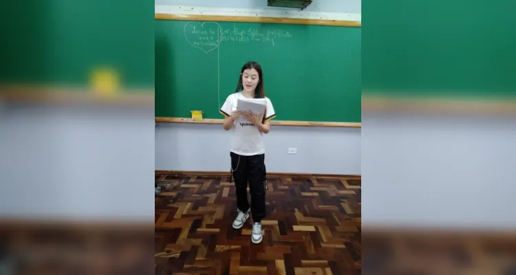 Professora destaca que momentos vividos em sala de aula durante trabalho serão marcantes para a vida dos estudantes