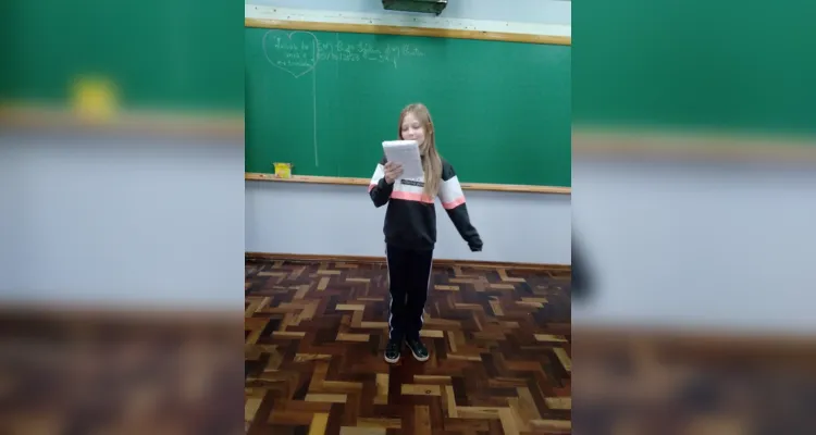 Professora destaca que momentos vividos em sala de aula durante trabalho serão marcantes para a vida dos estudantes