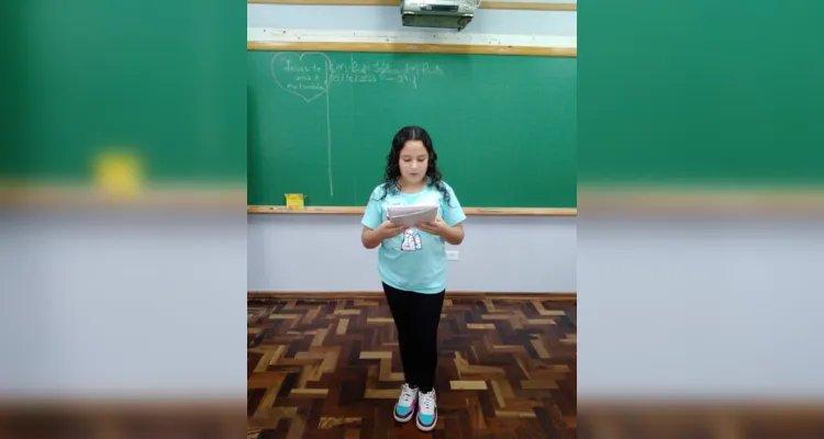 Professora destaca que momentos vividos em sala de aula durante trabalho serão marcantes para a vida dos estudantes