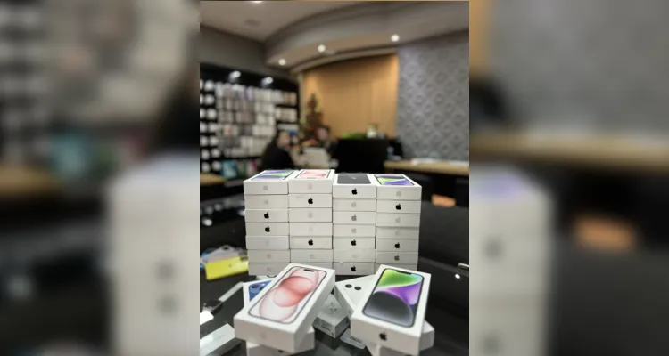 Loja possui linha completa de iphones