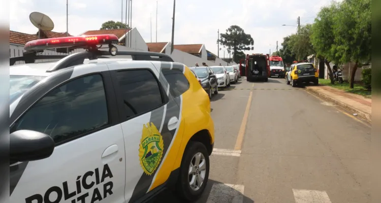 Equipe da Polícia Militar (PM) foi acionada para a ocorrência.