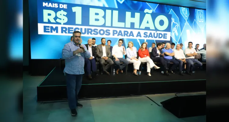 Ratinho Junior anuncia R$ 1 bi para fortalecer Saúde do Paraná