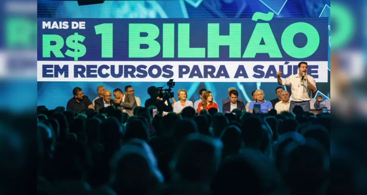 Ratinho Junior anuncia R$ 1 bi para fortalecer Saúde do Paraná