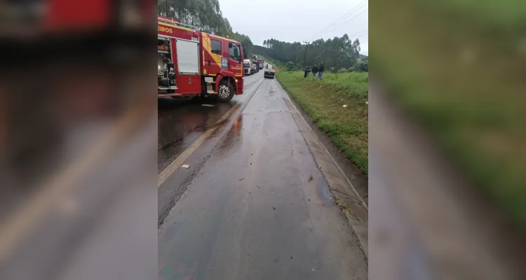 Acidente na região de Telêmaco Borba aconteceu na manhã deste sábado (25)