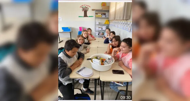 Educandos protagonizaram e puderam saborear um delicioso conteúdo em sala de aula