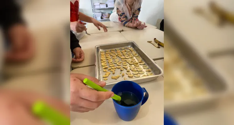 Educandos protagonizaram e puderam saborear um delicioso conteúdo em sala de aula