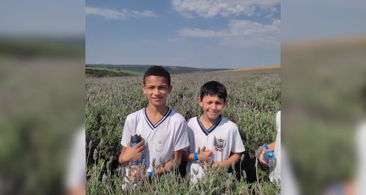 Registros mostram beleza do local e entusiasmo dos educandos com a saída a campo