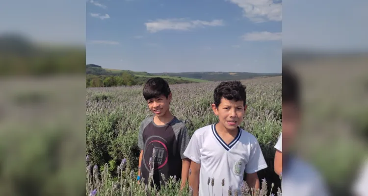 Registros mostram beleza do local e entusiasmo dos educandos com a saída a campo