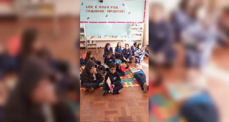 As atividades tiveram os alunos como protagonistas em todos os sentidos, desde a confecção de trabalhos até a realização de dinâmicas