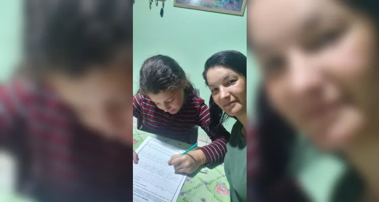 Os alunos, baseados em uma sugestão presente na videoaula, entrevistaram seus familiares sobre o que entendiam sobre o conceito de bem-estar