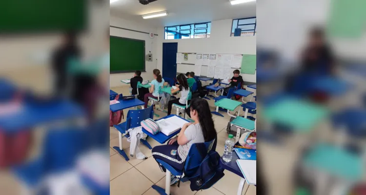 Estudantes puderam desenvolver dinâmica 'Ilustrando a Primavera'' com recurso do projeto